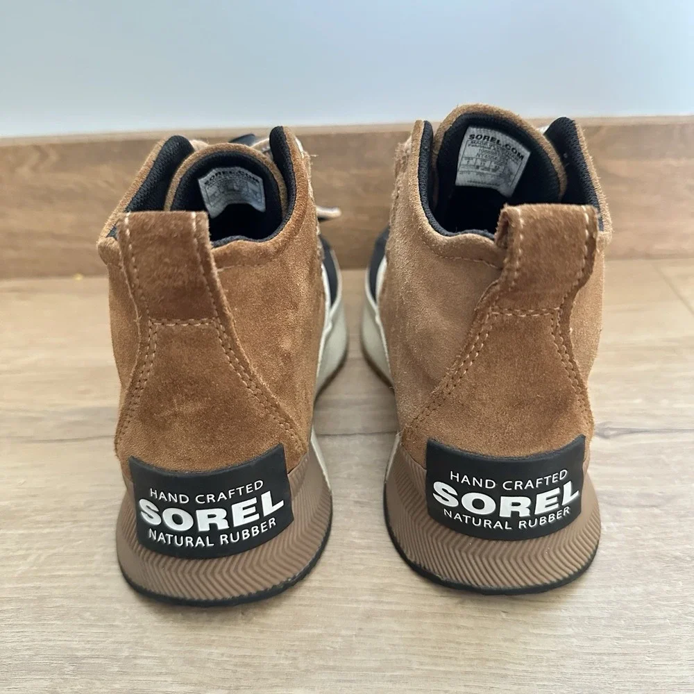 Sorel‎ Youth Out N About Classic Boot 1 Winter Waterproof Brown Suede
